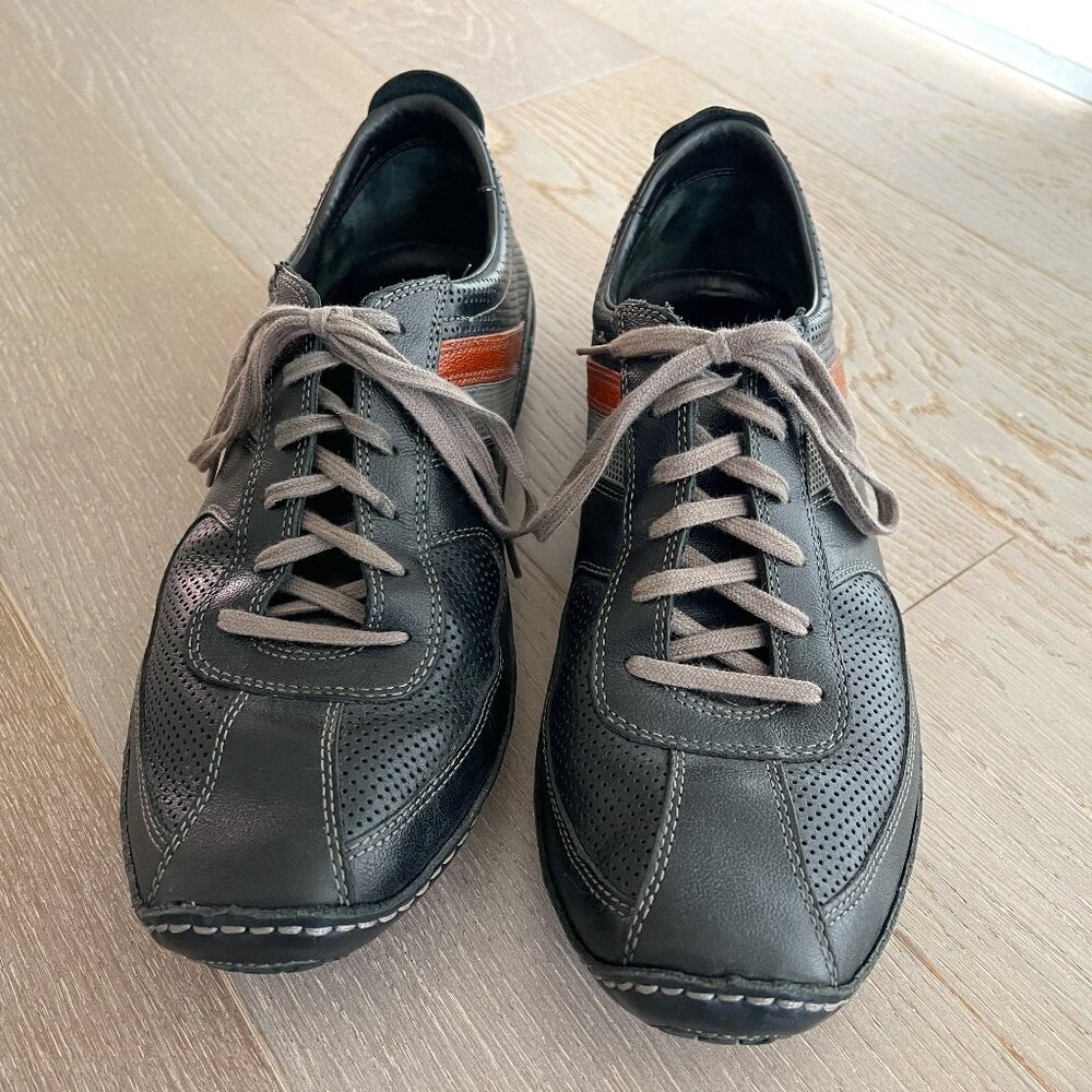 Cole Haan Black Leather Driving Sneaker (Size 11)